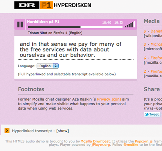 Hyperdisken demo screenshot